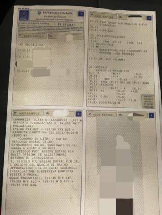 FIAT 500 usata, con Airbag laterali