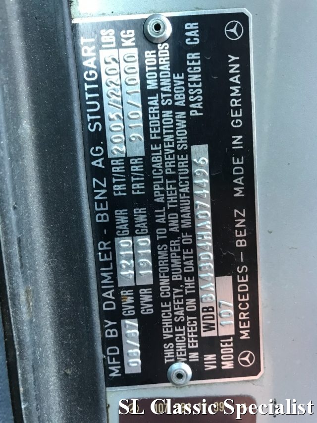 MERCEDES-BENZ SL 560 usata 51