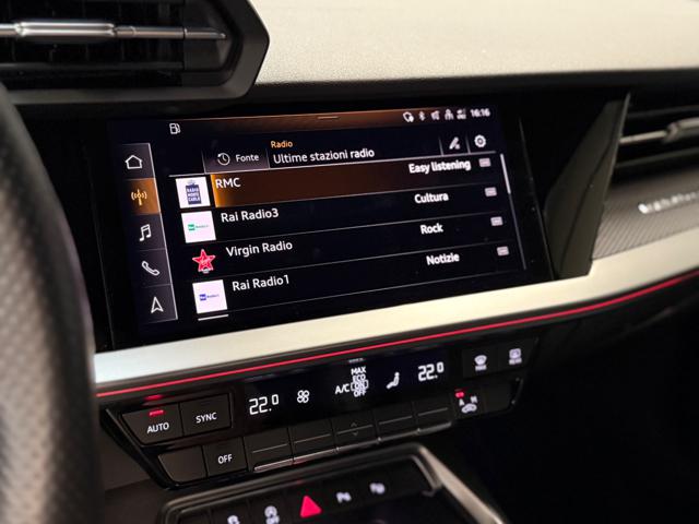 AUDI RS3 usata, con Park Distance Control