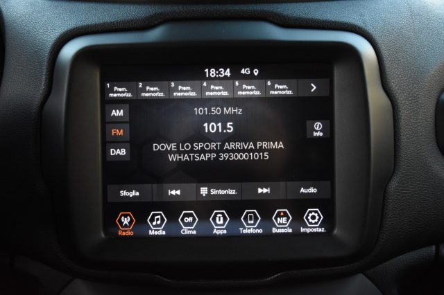 JEEP Renegade usata, con Sistema di navigazione