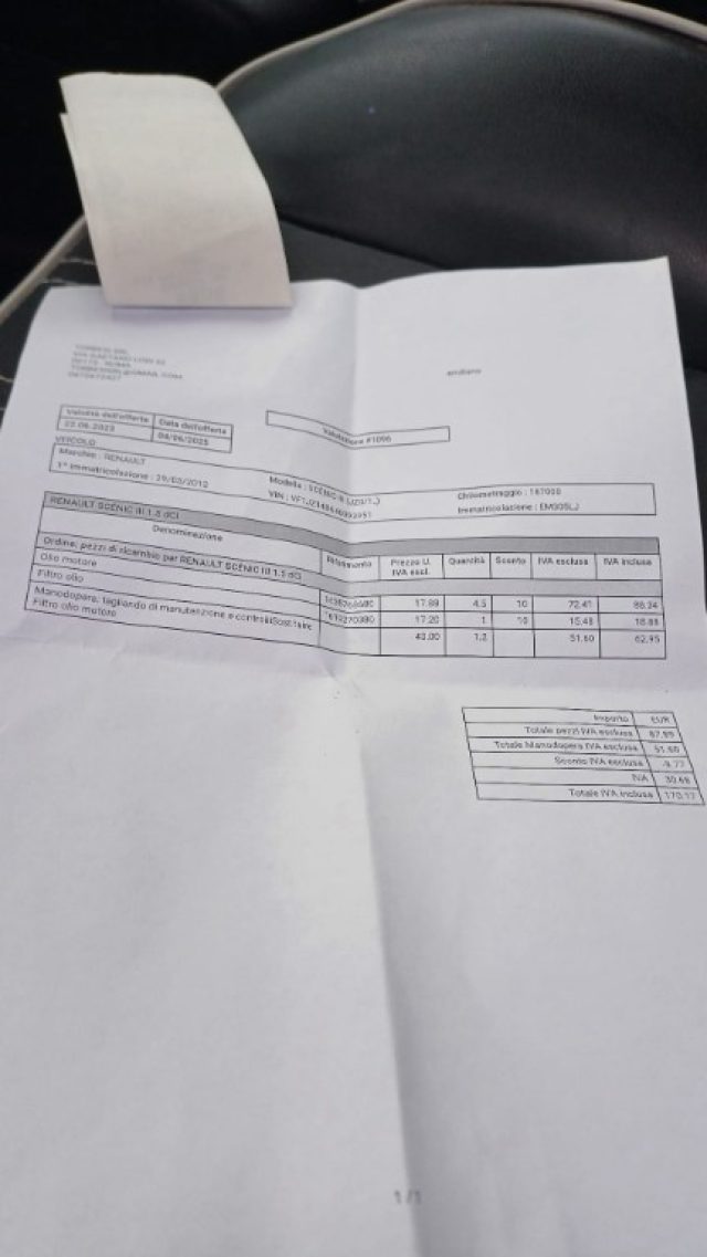 RENAULT Scenic usata, con Immobilizzatore elettronico