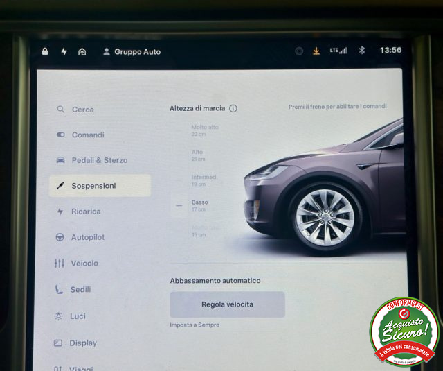 TESLA Model X usata, con Park Distance Control