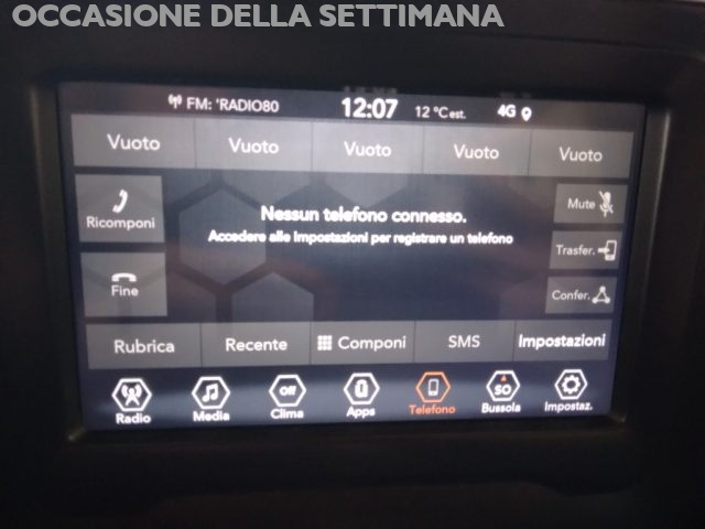 JEEP Renegade usata, con Autoradio digitale
