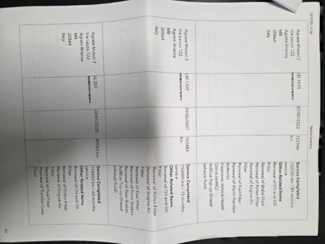 LAND ROVER Discovery usata, con Fari bi-xeno