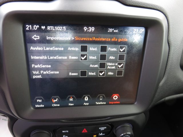 JEEP Renegade usata, con Cruise Control