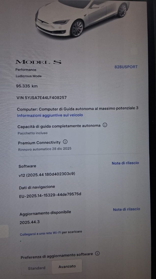 TESLA Model S usata, con Controllo automatico clima