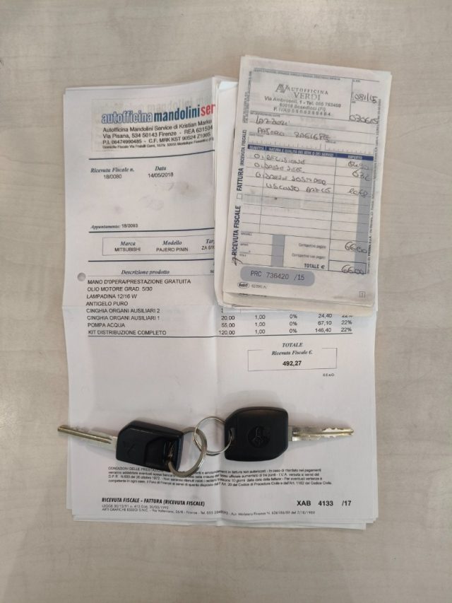 MITSUBISHI Pajero Pinin usata, con Interni in pelle