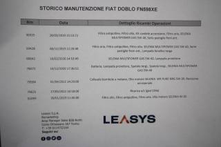 FIAT Doblo usata, con Cronologia tagliandi