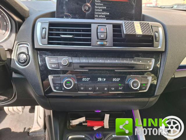 BMW 118 usata, con Park Distance Control