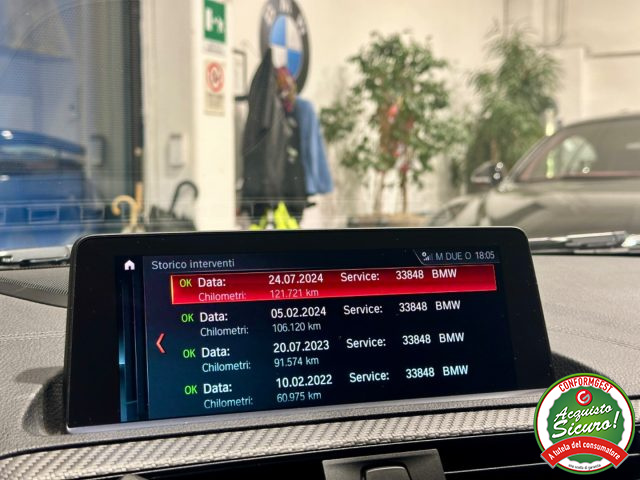 BMW M2 usata, con Sistema di navigazione