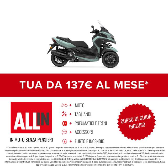YAMAHA Tricity 300 usata 1