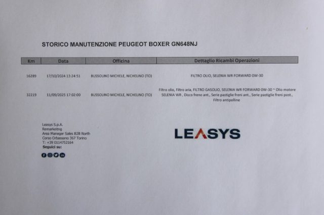 PEUGEOT Boxer usata, con Controllo trazione