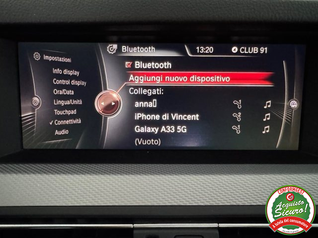 BMW 520 usata, con Filtro antiparticolato