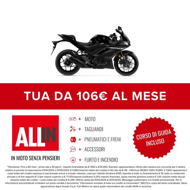 YAMAHA YZF R3 usata 1