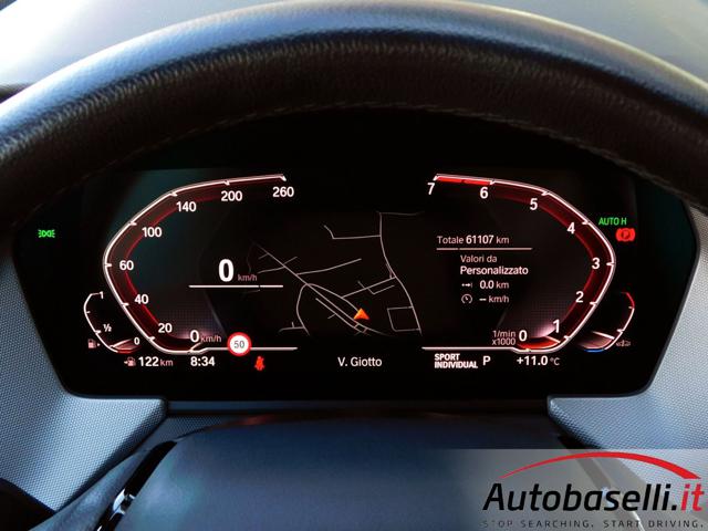 BMW 118 usata, con Fari full-led