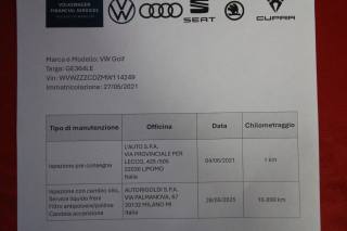 VOLKSWAGEN Golf usata, con Chiusura centralizzata