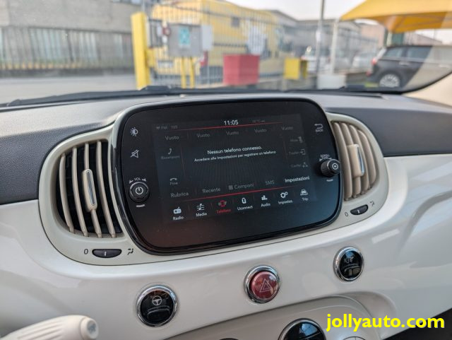 FIAT 500 usata, con Sensori di parcheggio posteriori