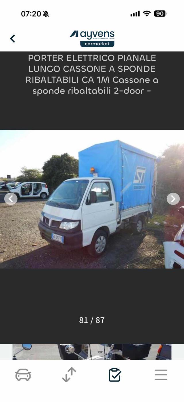 PIAGGIO Porter usata 5