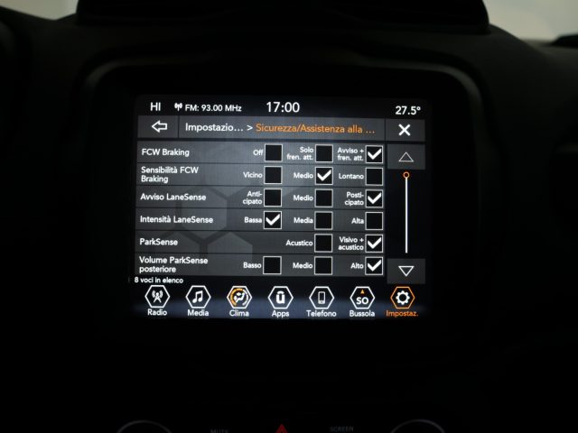 JEEP Renegade usata, con Autoradio digitale