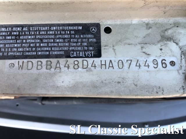 MERCEDES-BENZ SL 560 usata 73