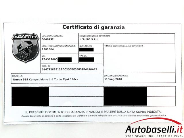 ABARTH 595 usata 63