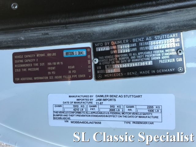 MERCEDES-BENZ SL 560 usata 30