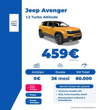 JEEP Avenger usata, con Airbag laterali