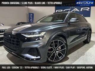 AUDI Q8 50 TDI 286 CV quattro S line 22 SLINE/TETTO/BLACK