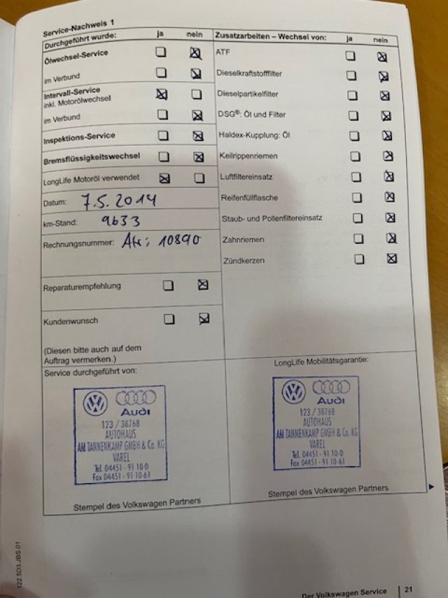 VOLKSWAGEN Maggiolino usata, con Volante multifunzione