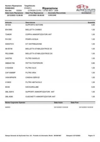CITROEN C3 Picasso usata, con Lettore CD