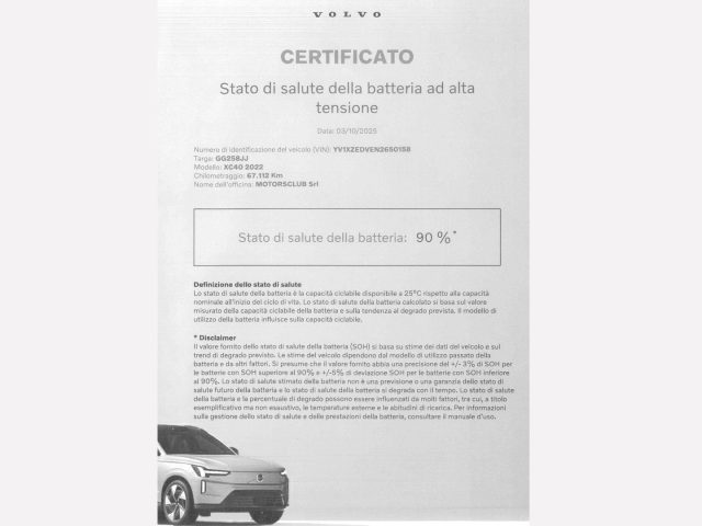 VOLVO XC40 usata, con Vivavoce