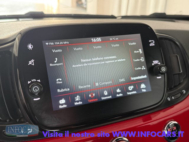 FIAT 500 usata, con Immobilizzatore elettronico