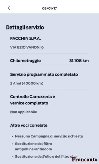 FORD B-Max usata, con Cronologia tagliandi