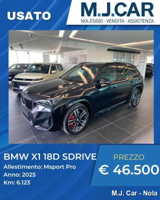 BMW X1 sDrive 18d Msport Pro