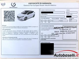 NISSAN Leaf usata, con 360° camera