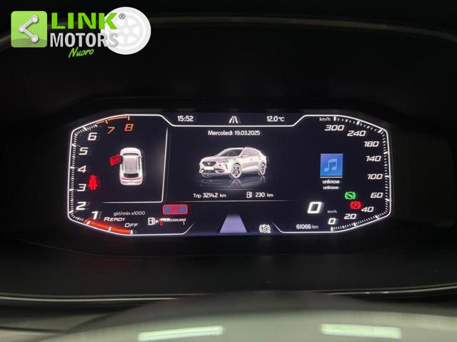 CUPRA Formentor usata, con Sistema di navigazione