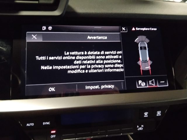 AUDI A3 usata, con Sensori di parcheggio posteriori