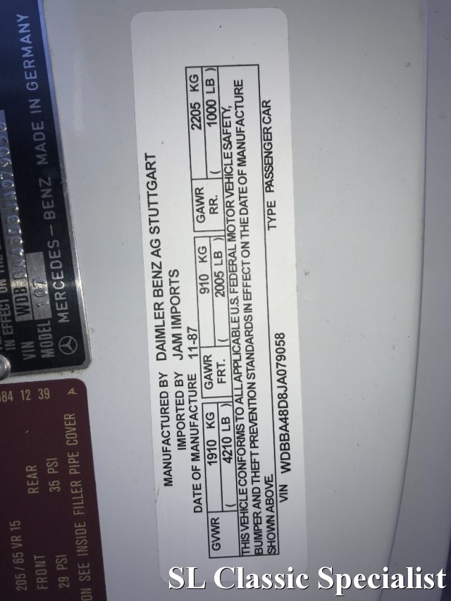 MERCEDES-BENZ SL 560 usata 22