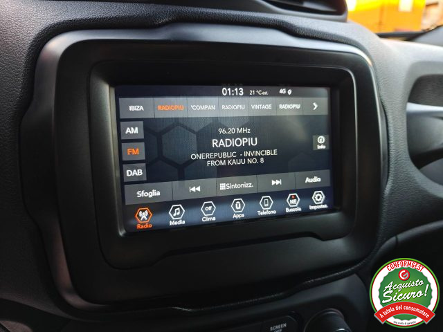 JEEP Renegade usata, con Cruise Control