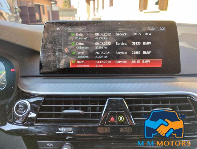 BMW 520 usata, con Cronologia tagliandi