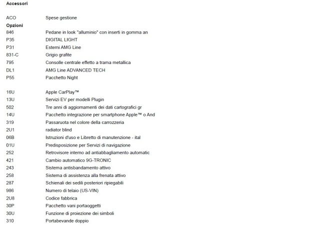 MERCEDES-BENZ GLC 300 usata, con Luci diurne LED