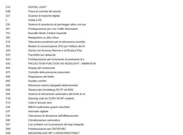 MERCEDES-BENZ GLC 300 usata, con Leve al volante