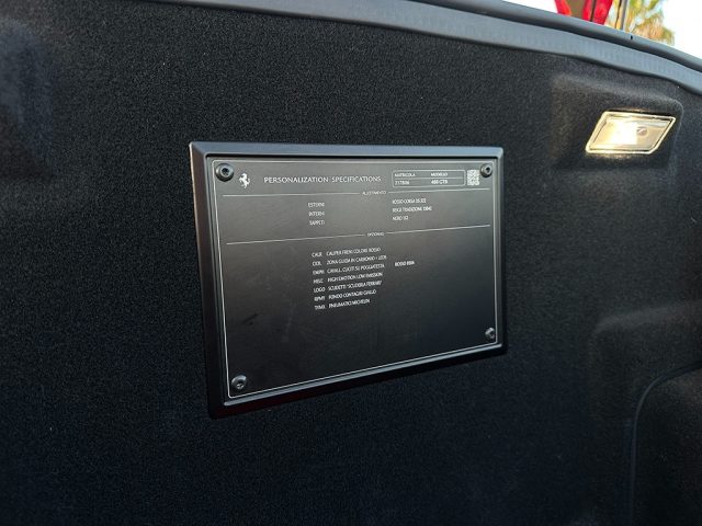 FERRARI 488 GTB usata, con Monitoraggio pressione pneumatici