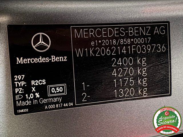 MERCEDES-BENZ C 220 usata, con Touch screen