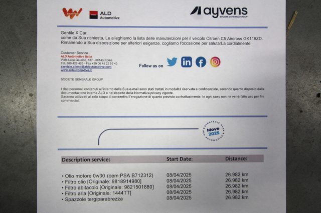 CITROEN C5 Aircross usata, con Chiusura centralizzata