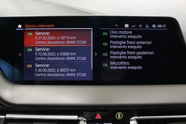 BMW 135 usata, con Sedili sportivi