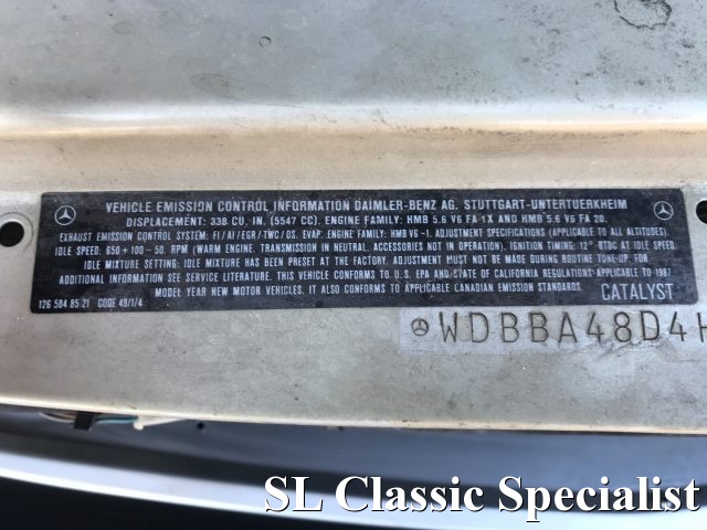 MERCEDES-BENZ SL 560 usata 71