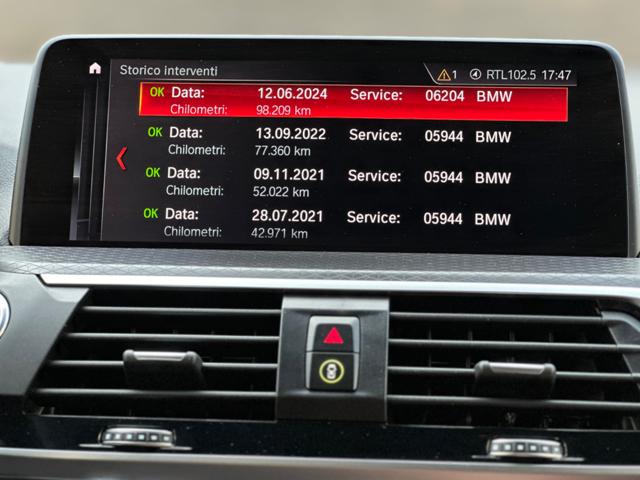 BMW X4 usata, con Sistema di navigazione