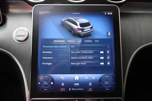 MERCEDES-BENZ C 200 usata, con Fari al laser