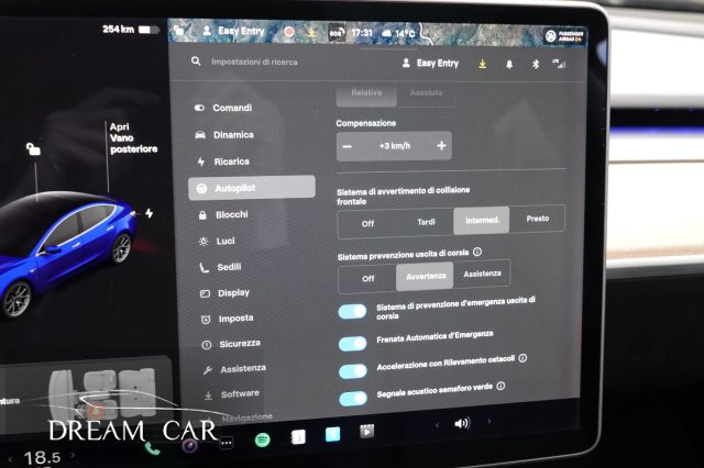 TESLA Model 3 usata, con Interni in pelle